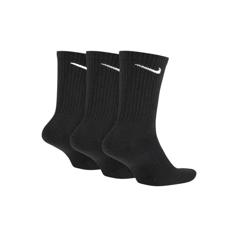 Zestaw 3 par skarpetek sportowych Nike Mid Calf Athletic Training Socks, elastycznych, oddychających, miękkich i odprowadzających pot, do codziennego treningu, unisex