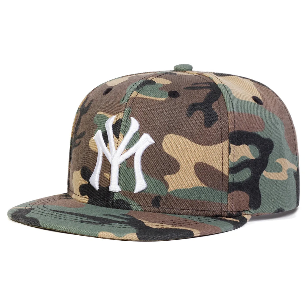Czapka z daszkiem - Haftowane nowe czapki Trucker męskie, tatuśki damskie, taktyczne, MY York, płaskie, z daszkiem, czapki baseballowe, Snapback, NY, słońce, lato, hip-hop, era, daszek